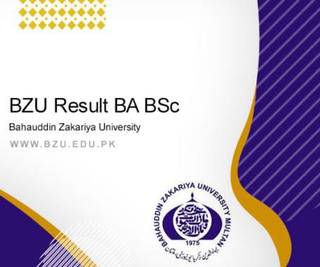BA BSC Result 2022 BZU Multan