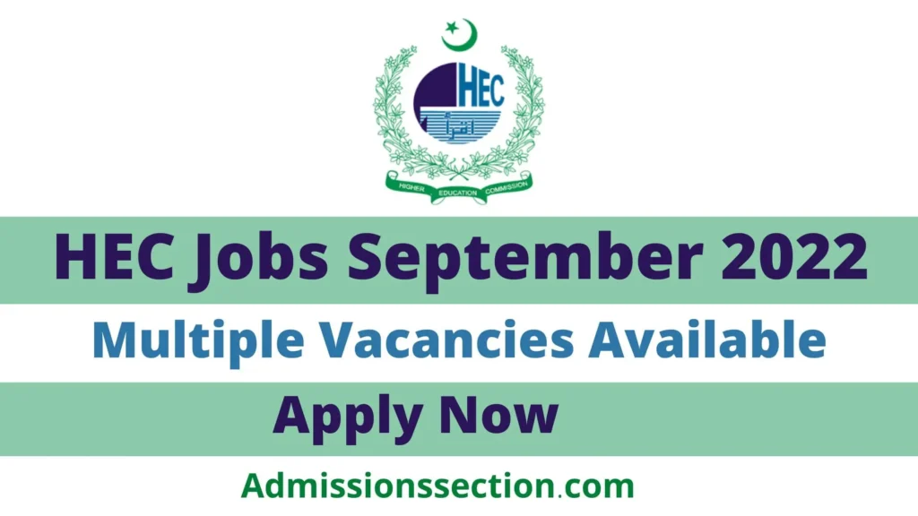 HEC Jobs 2022 Apply Now Details