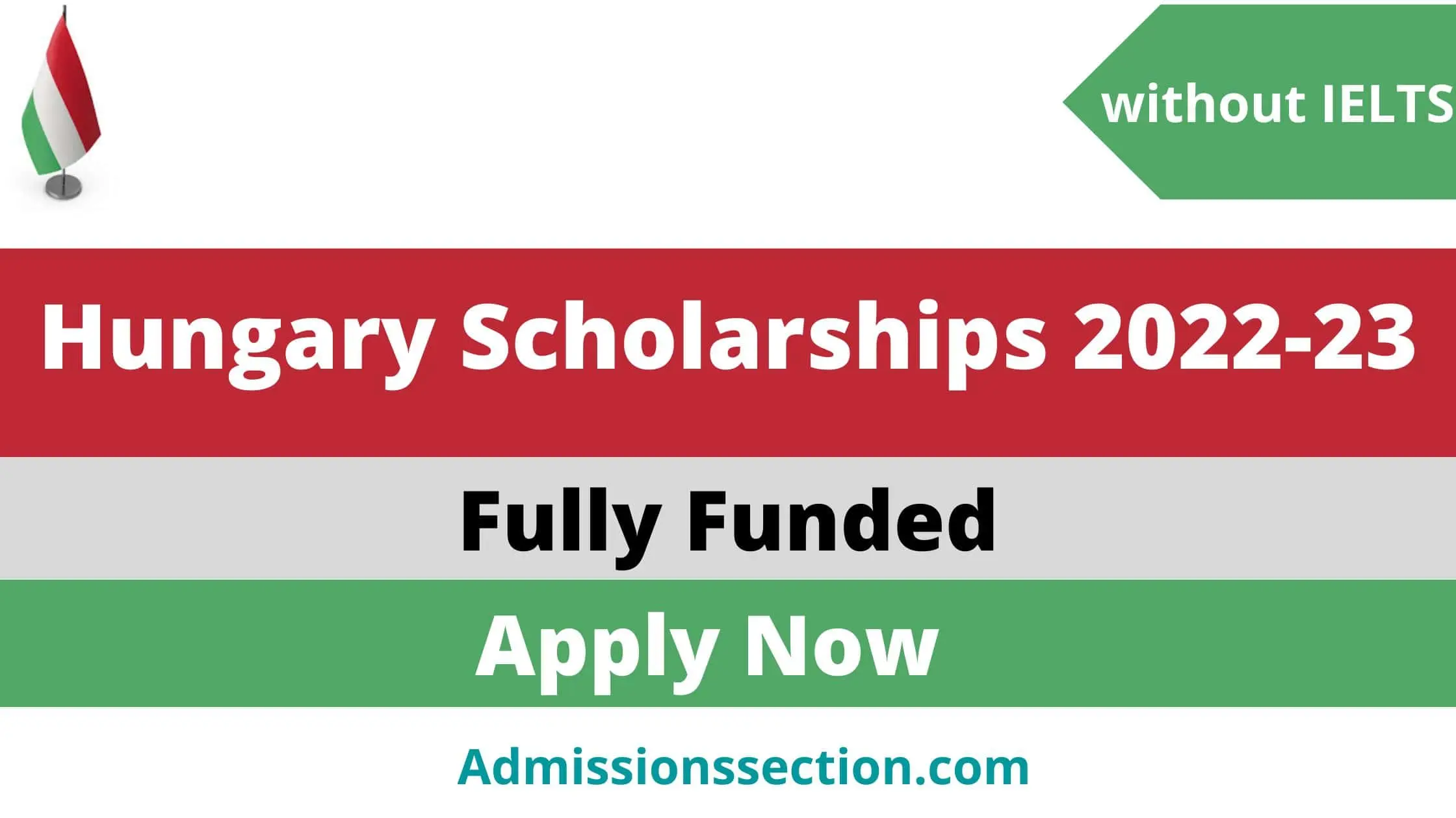 Hungary Scholarships without IELTS 2022-23