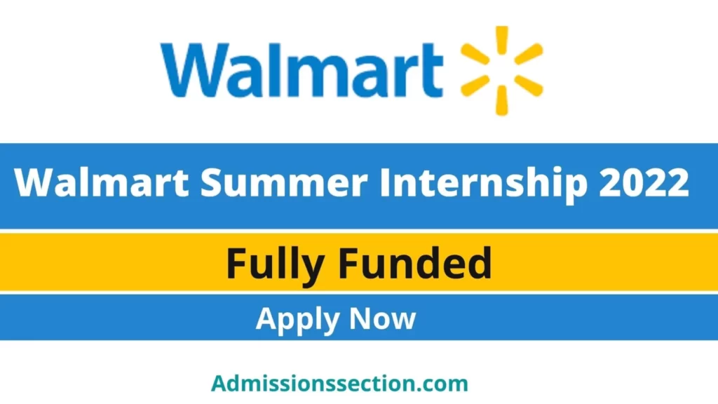 Walmart Summer Internship 2022