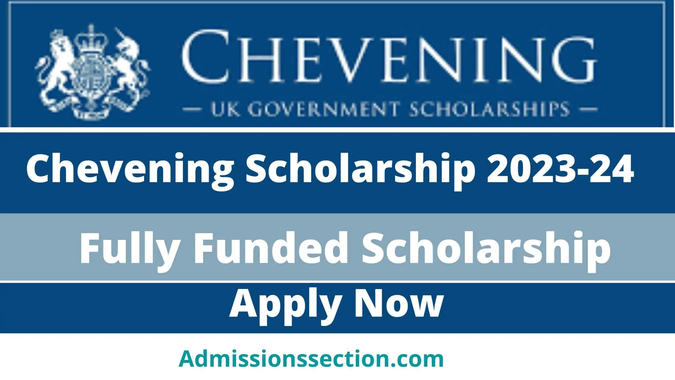 Chevening Scholarship 2023-24