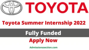 Toyota Summer Internship 2022
