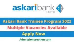 Askari Bank Trainee Program 2022