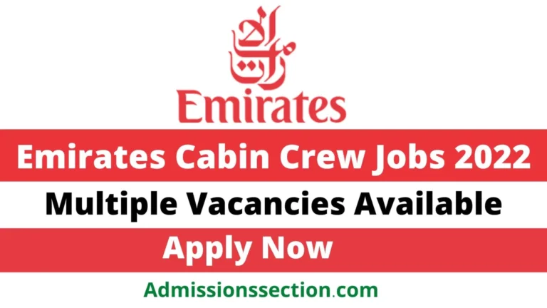 Emirates Cabin Crew Jobs 2022 | Apply Now, Details