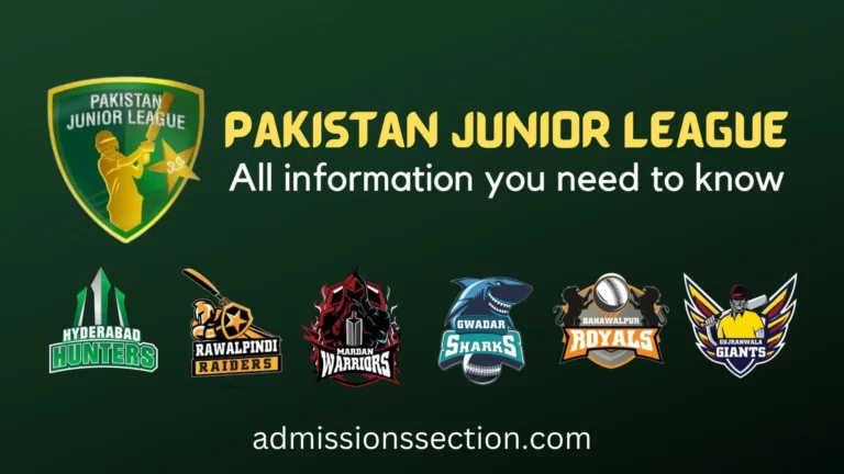 Pakistan Junior League 2022: All you Need to Know About